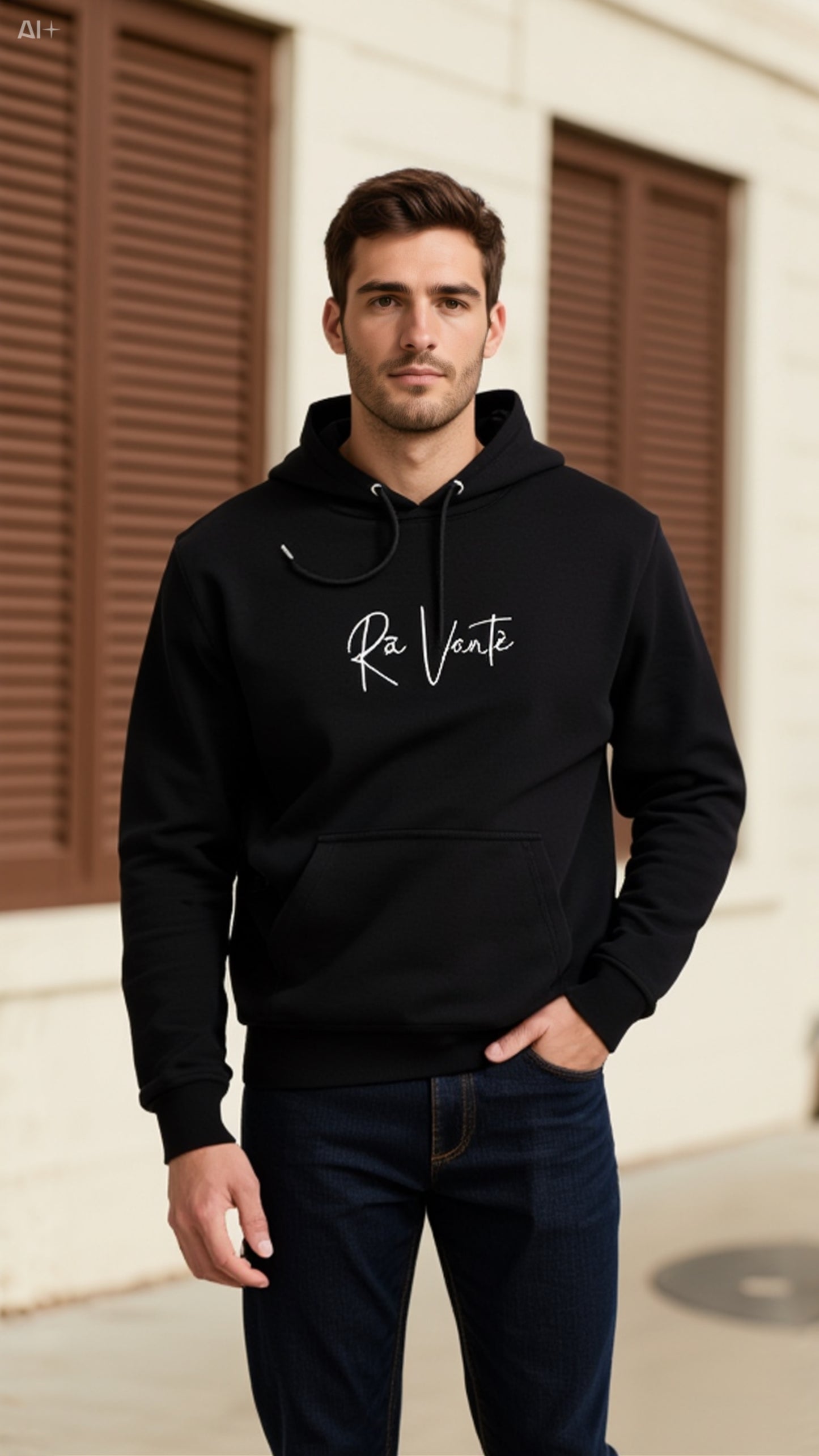 Hoodie 205 Arc Black