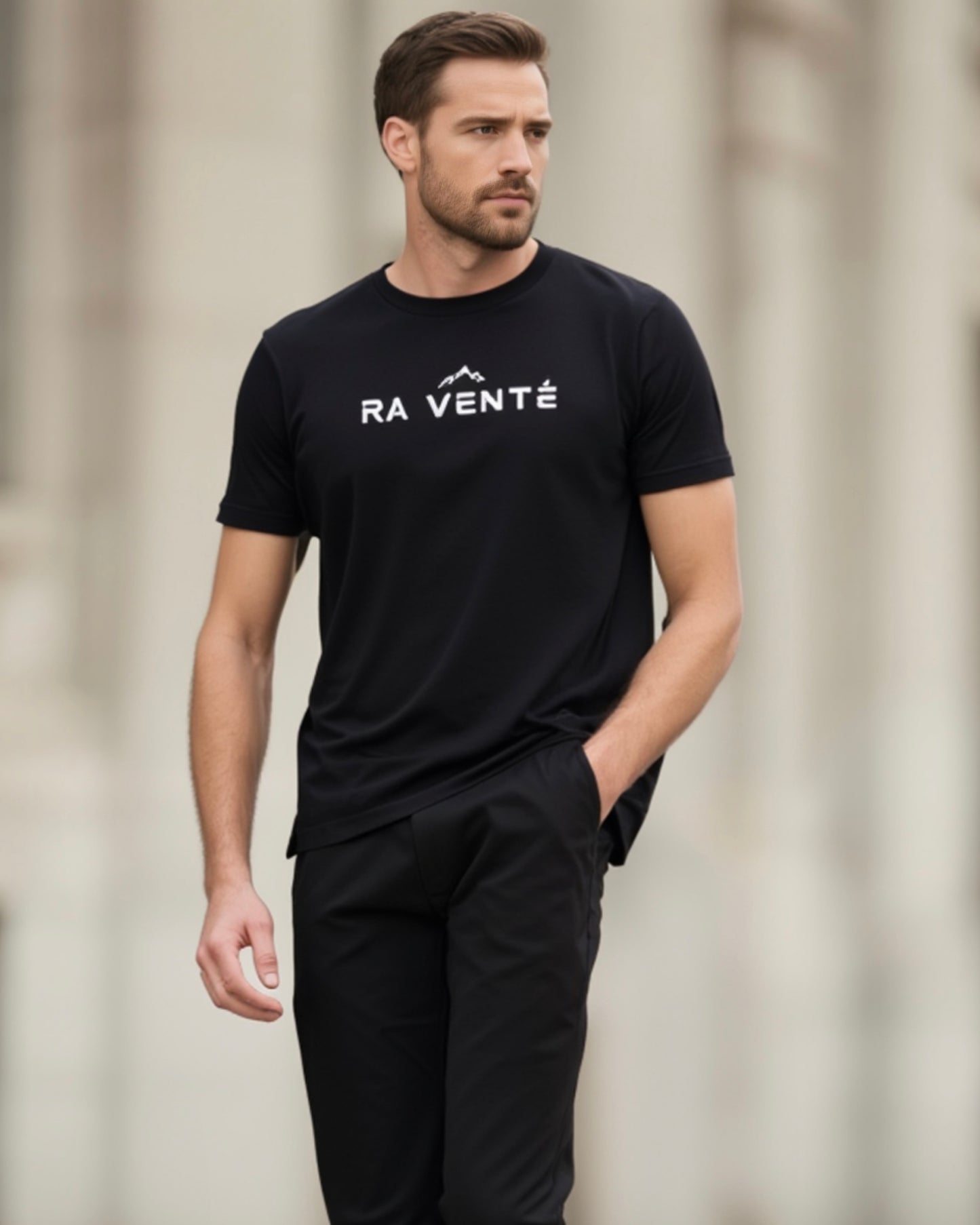 Tee 105 RV Logo Black