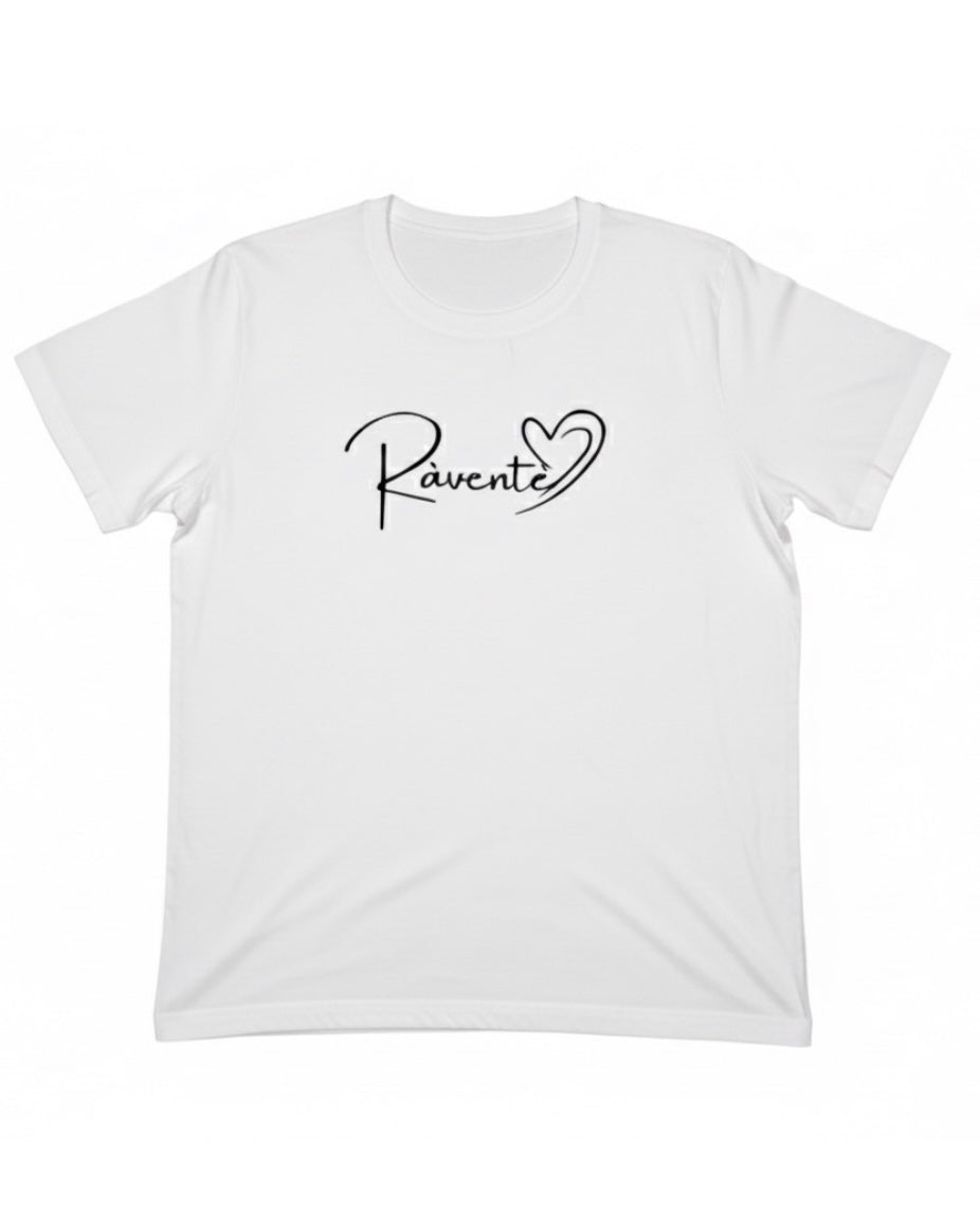 Tee W105 Heart White
