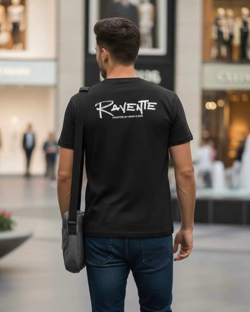 Tee 105 Arc Back Black