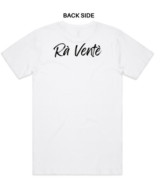 Tee 105 Arc Back White